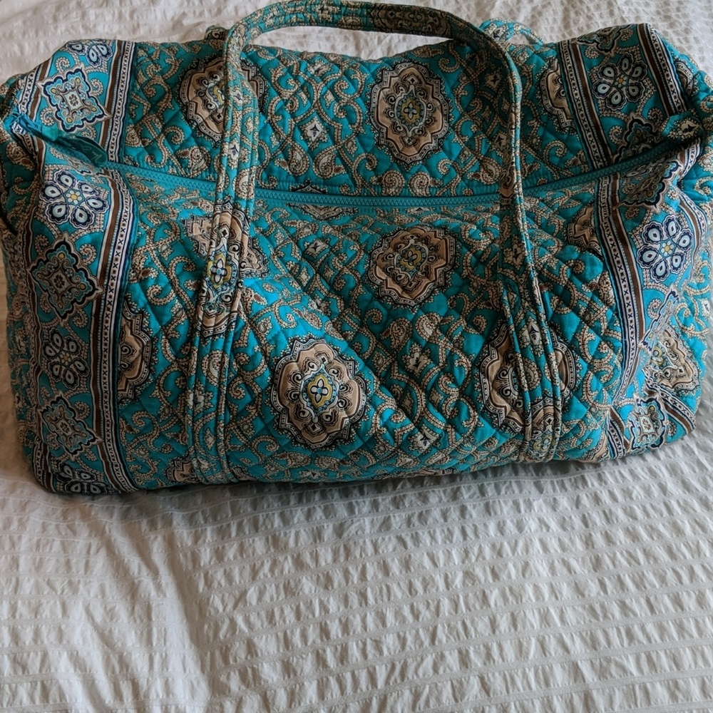 Vera Bradley Large Travel Duffel Turquoise